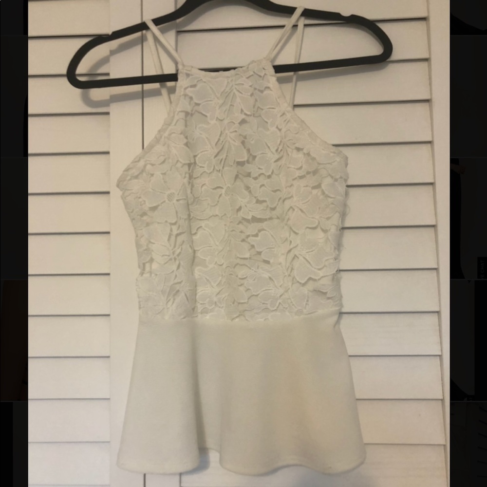 White fancy shirt